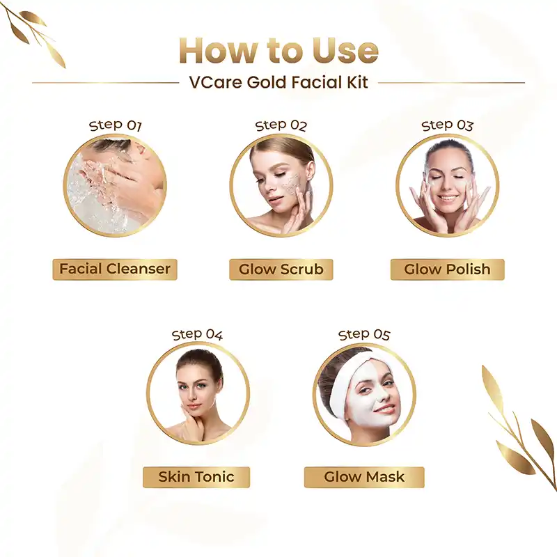 radiant gold facial kit
